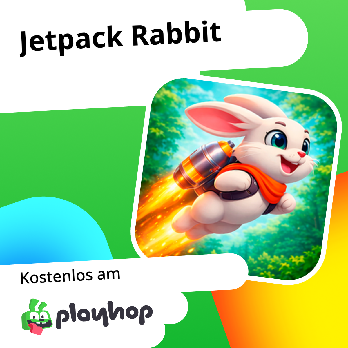 Jetpack Rabbit: Kostenlos online spielen auf Playhop