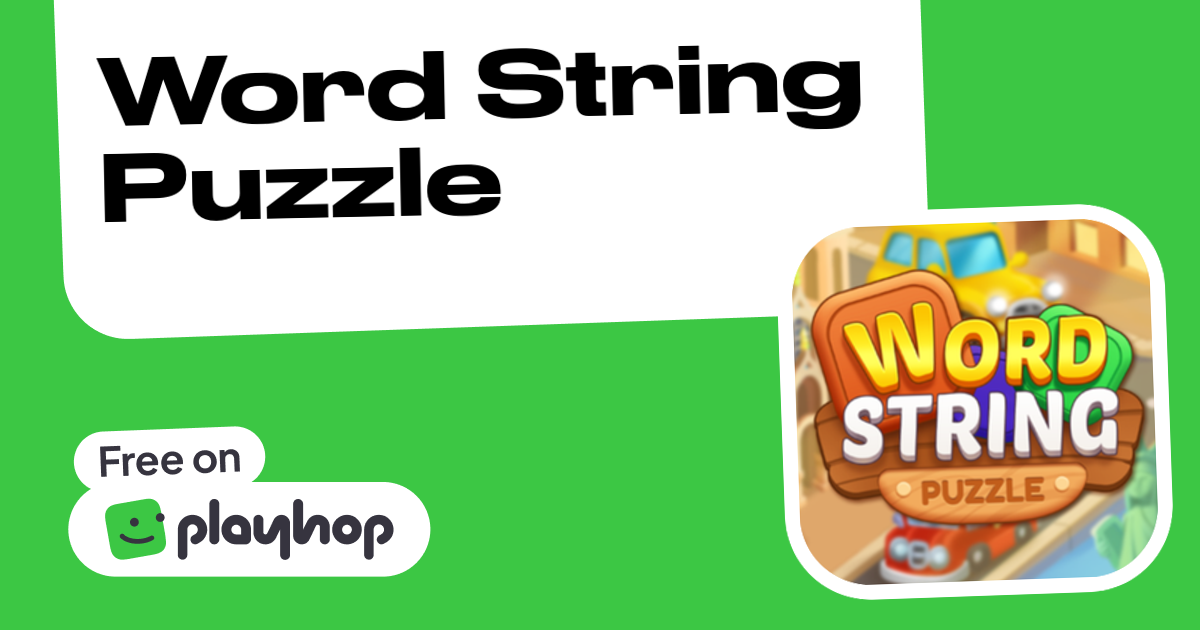 Word String Puzzle (by CyberNex Studios): Play Online For Free On Playhop