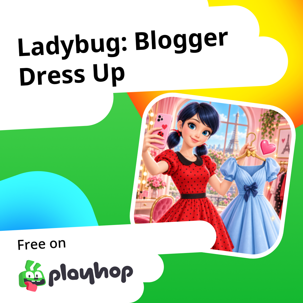 Ladybug: Blogger Dress Up: Play Online For Free On Playhop