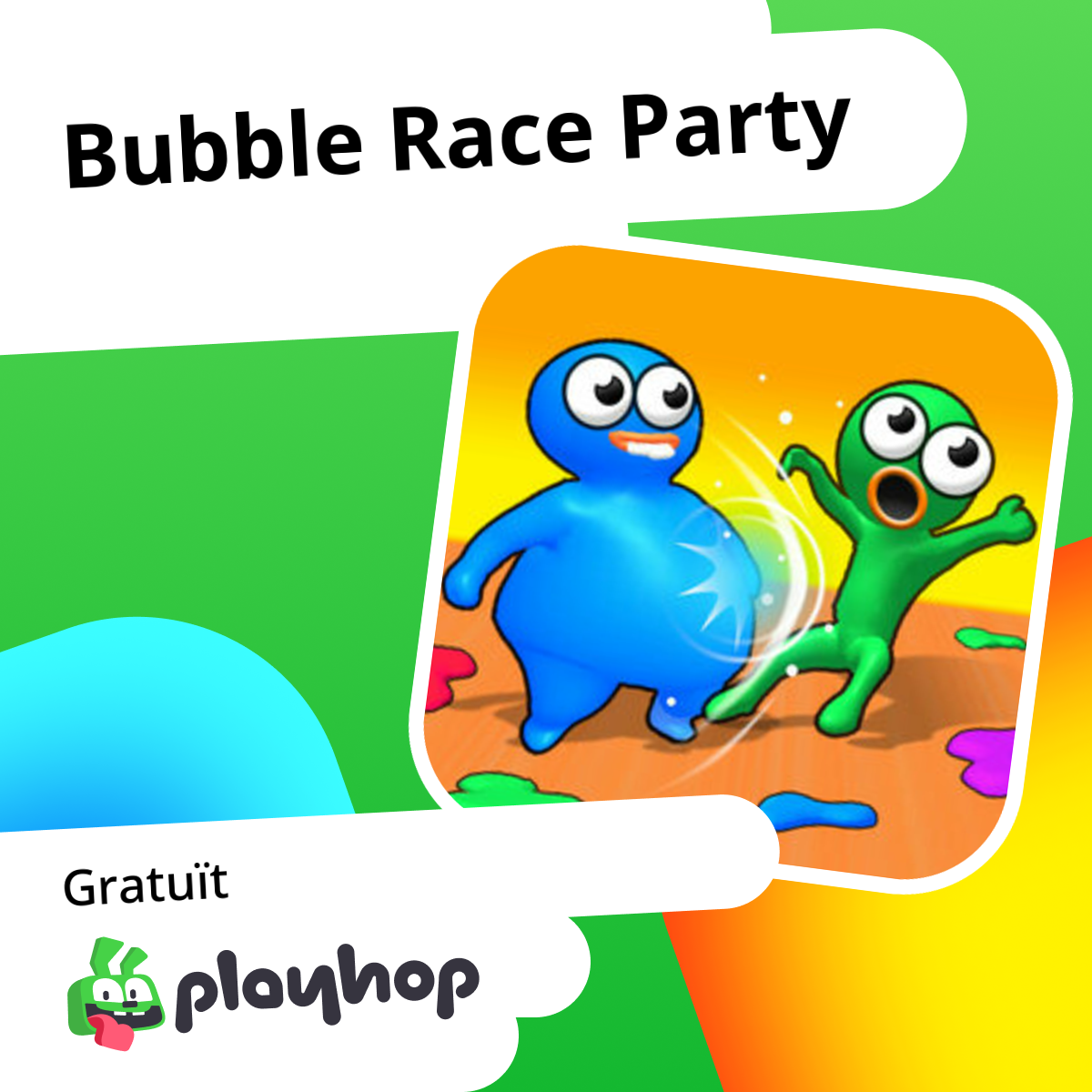 Bubble Race Party: Juga en línia de franc a Playhop