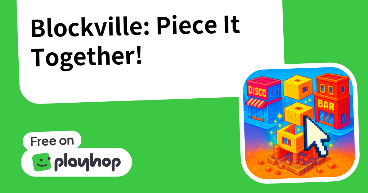 Play Blockville: Piece It Together! - Free Online Game