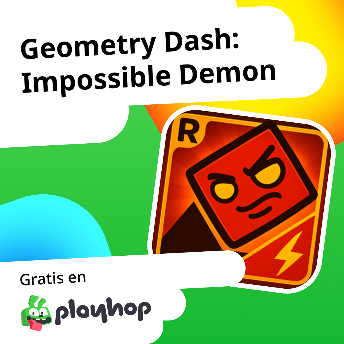 Geometry Dash: Impossible Demon: Juega en línea gratis en Playhop