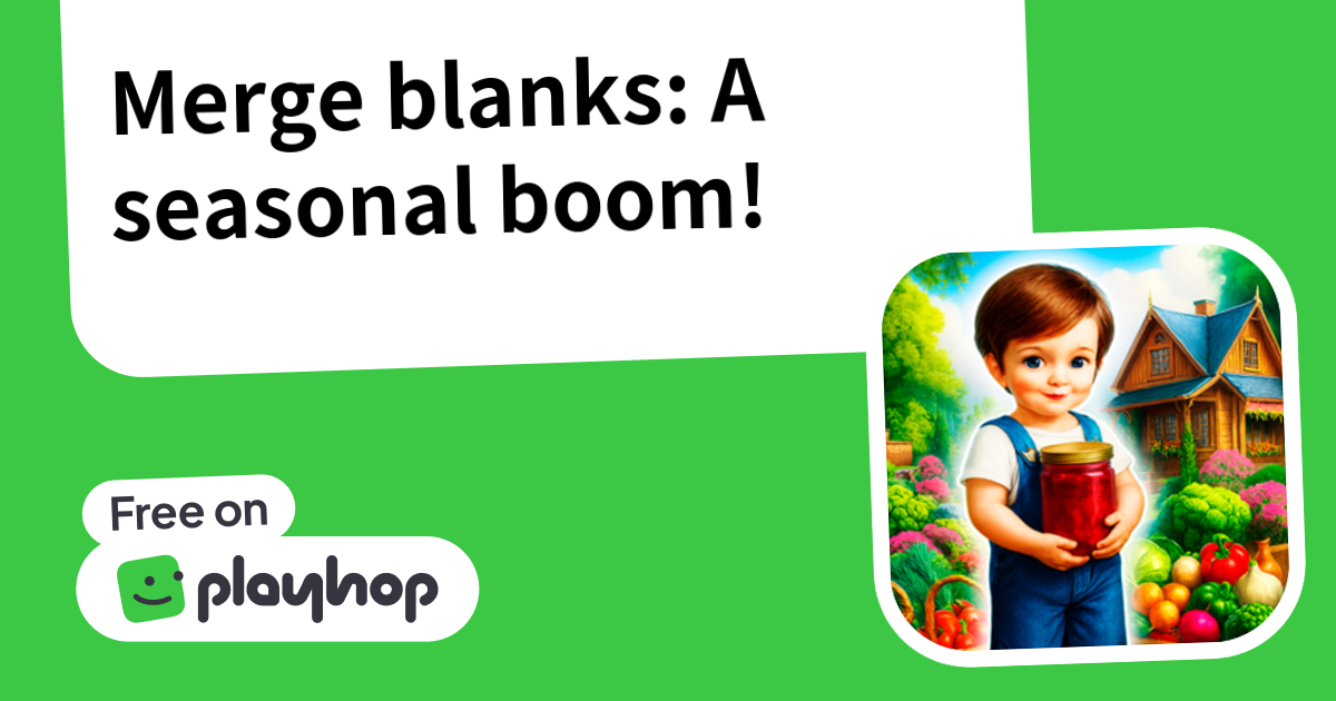 Play Merge blanks - Free Online Game