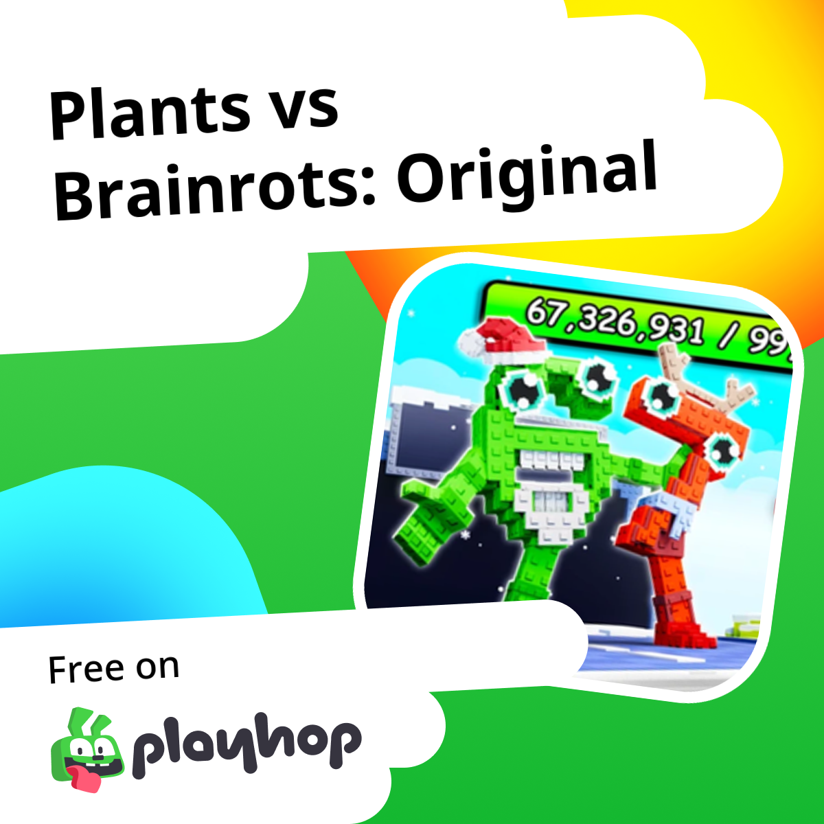 Plants vs Brainrots: Original (by BestGame): Play Online For Free On ...