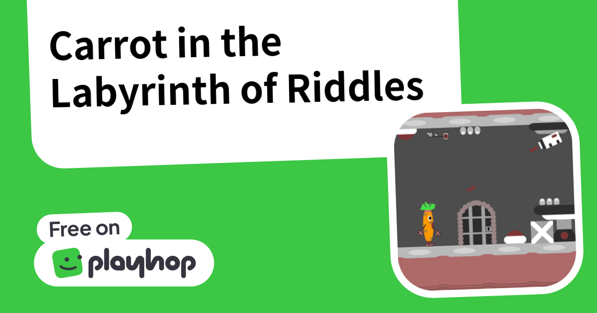 Play Carrot in the Labyrinth of Riddles - Free Online Game