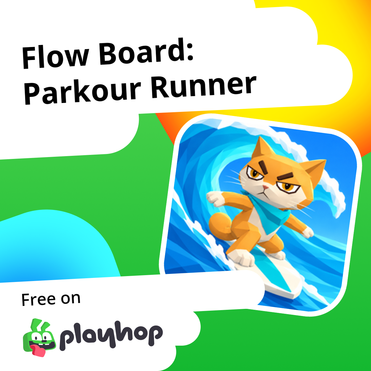 Flow Board: Parkour Runner: Play Online For Free On Playhop
