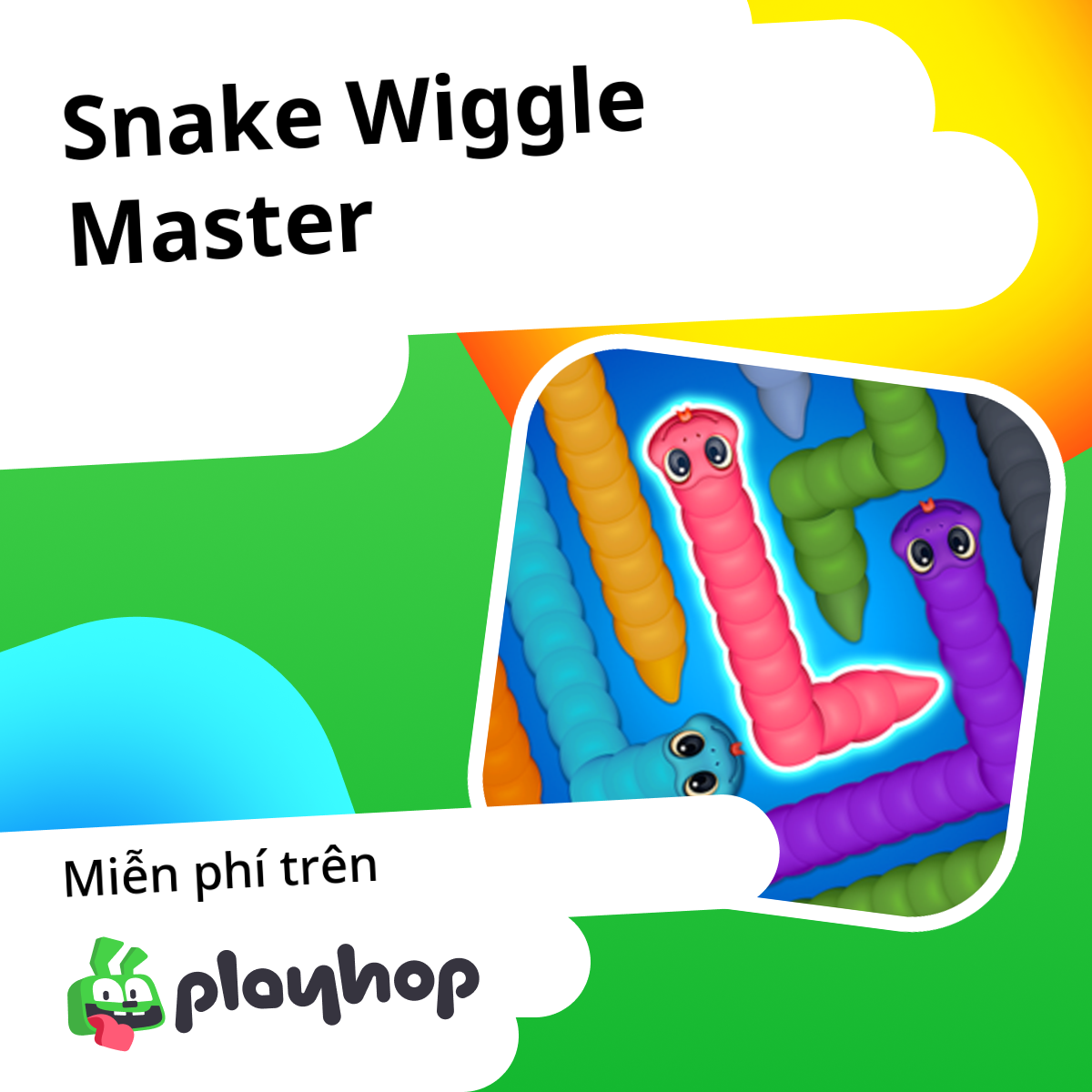 Snake Wiggle Master: Chơi trực tuyến miễn phí trên Playhop