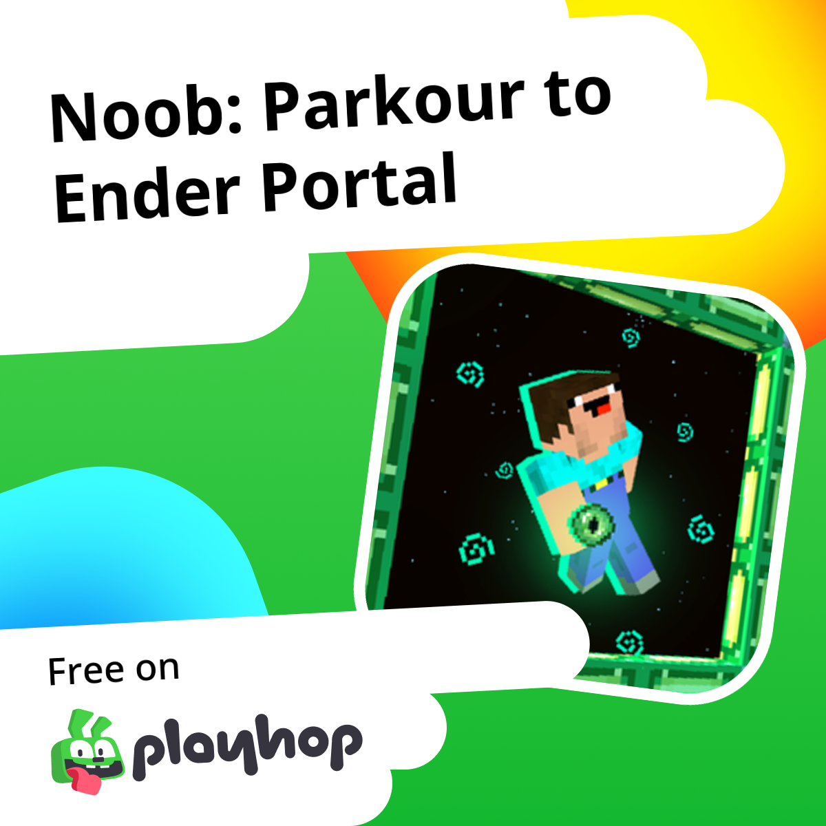 Cdbf Noob: Parkour to Ender Portal: Play Online For Free On Playhop