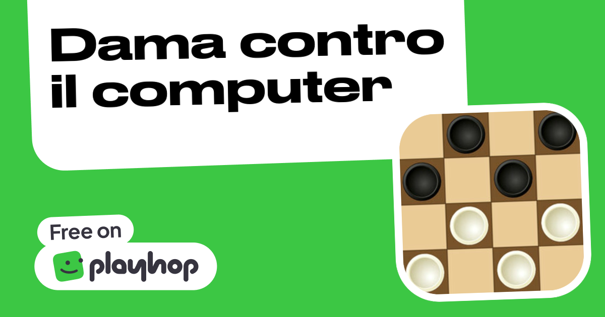 Gioca A Dama Con Il Computer Dama contro il computer (di sb-games): gioca online gratuitamente su