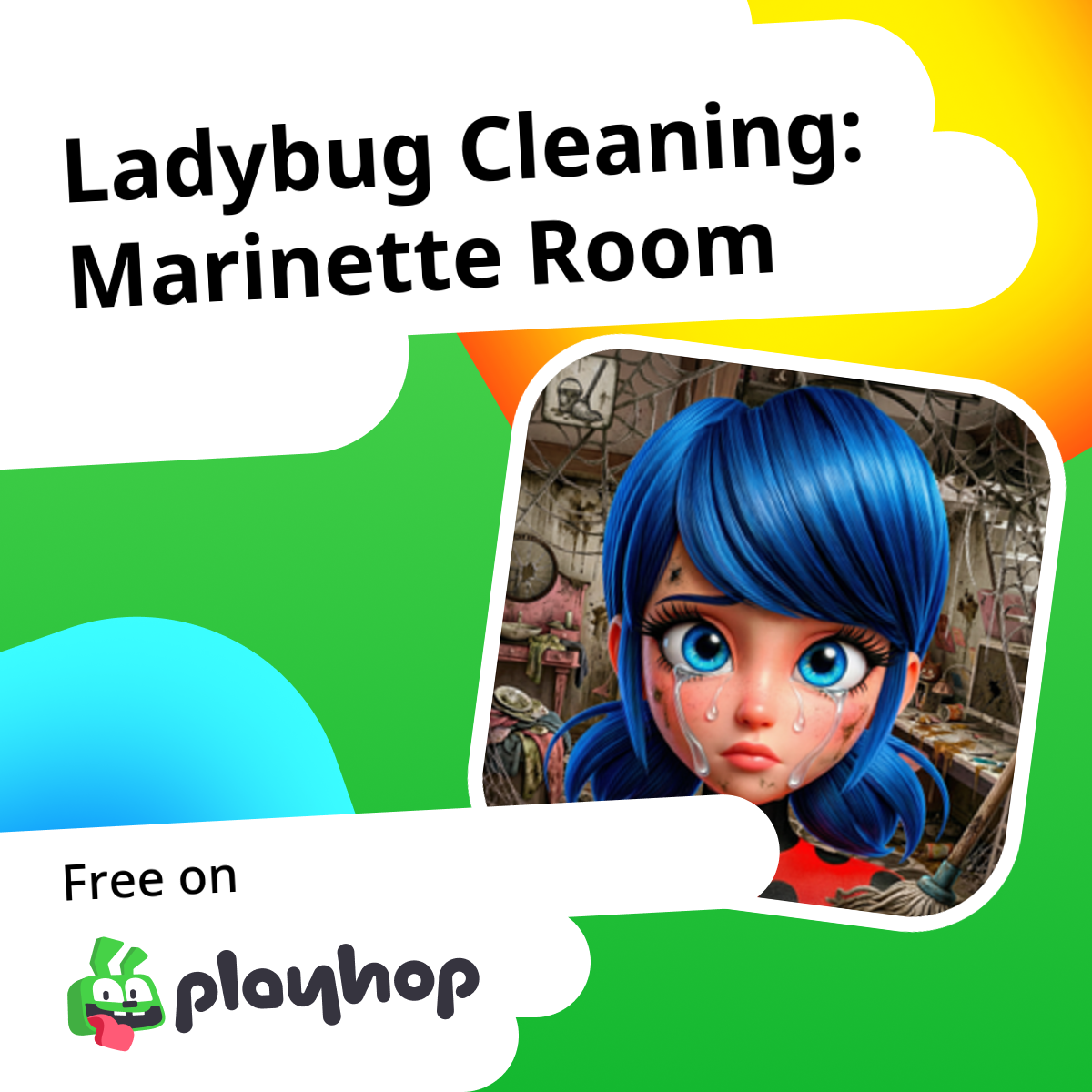 Ladybug Cleaning: Marinette Room: Play Online For Free On Playhop