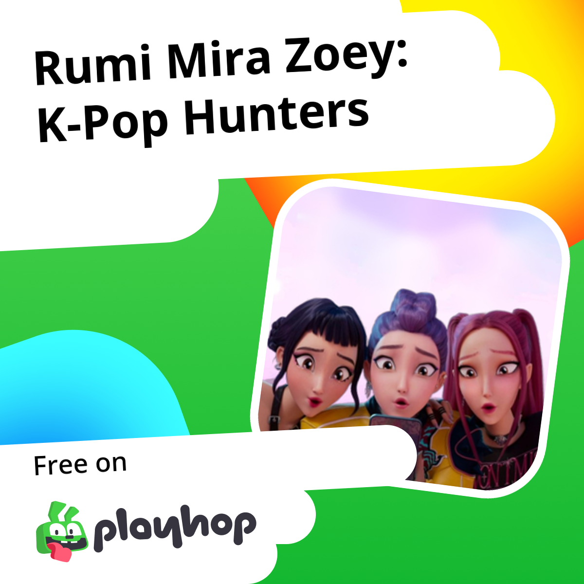 Rumi Mira Zoey: K-Pop Hunters: Play Online For Free On Playhop