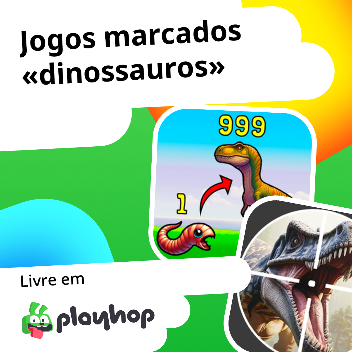 Dinossauros jogos Online: Jogue Gratuitamente No Playhop