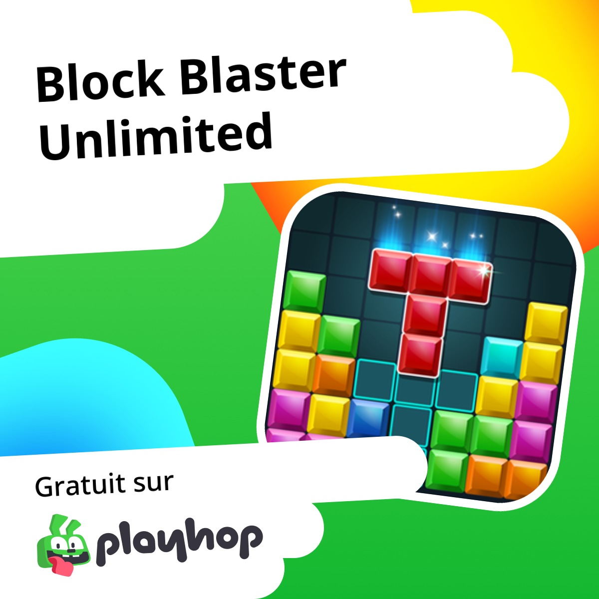 Block Blaster Unlimited: Jouez en ligne gratuitement sur Playhop