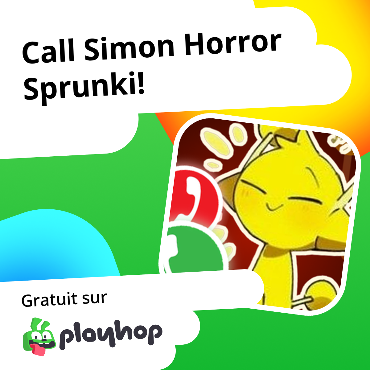 Call Simon Horror Sprunki!: Jouez en ligne gratuitement sur Playhop