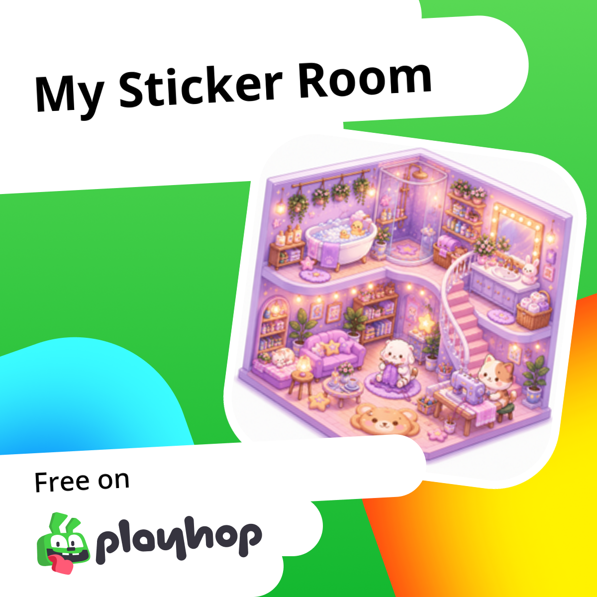 Sticker Room Page My Sticker Room: Play Online For Free On Playhop