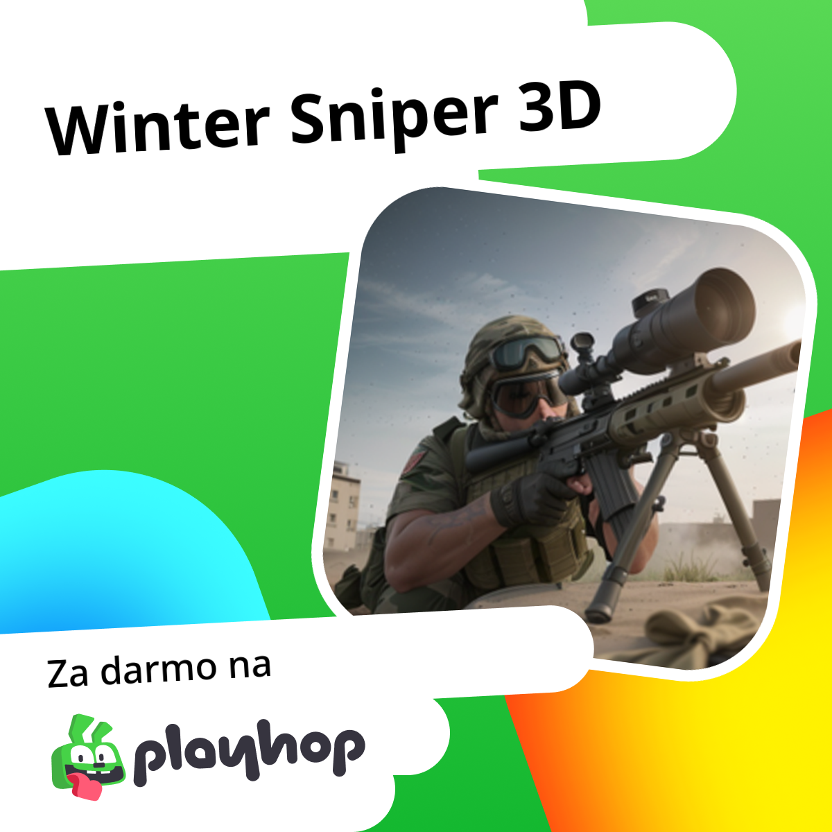 Winter Sniper 3D: Graj Za Darmo Online w Playhop
