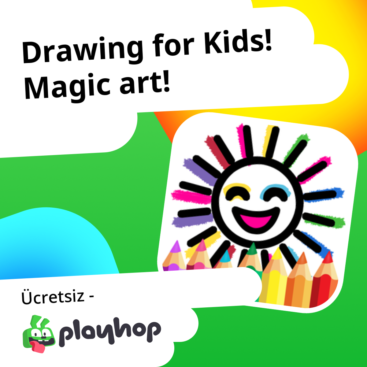 Drawing for Kids! Magic art!: Playhop'da Ücretsiz Çevrimiçi Oynayın