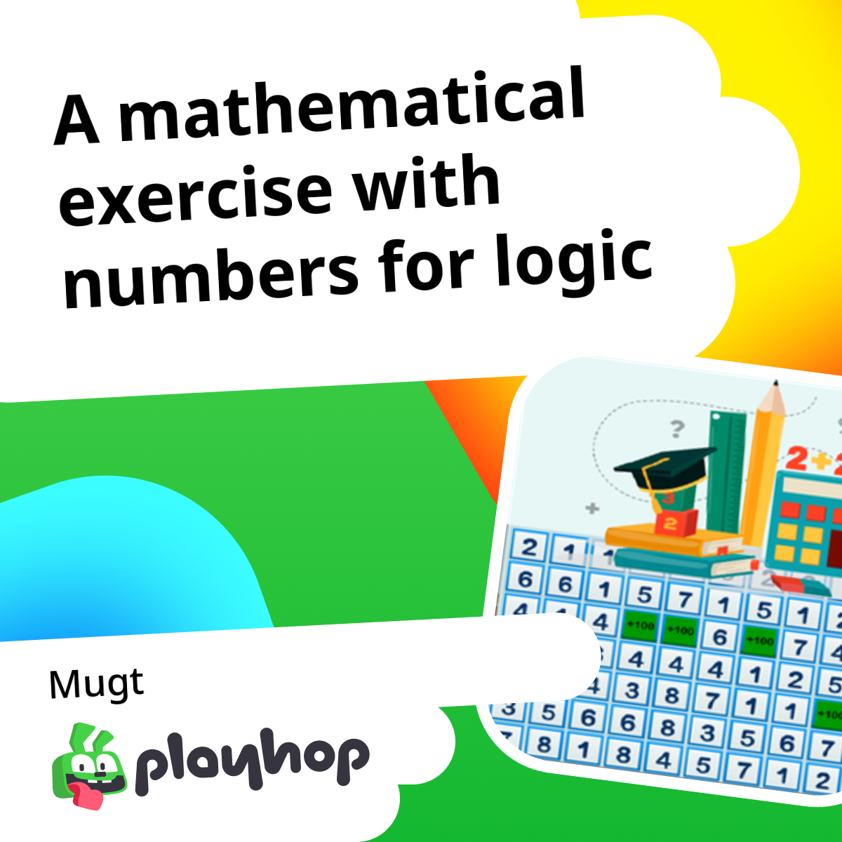 Play A mathematical exercise with numbers for logic - Recommended Game