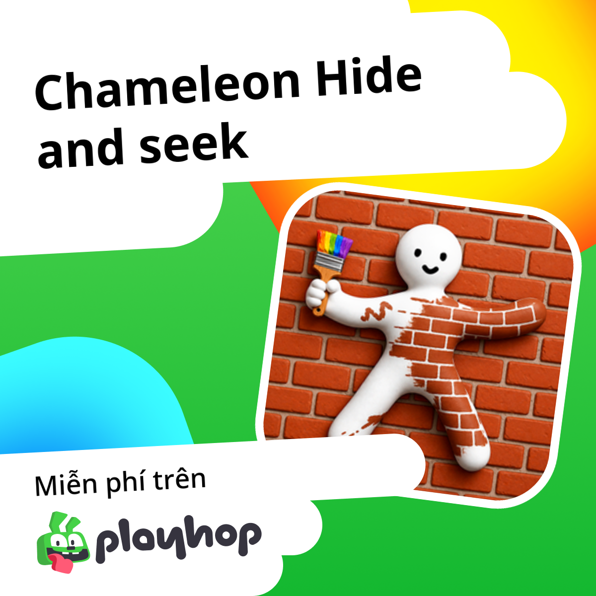 Chameleon Hide and seek: Chơi trực tuyến miễn phí trên Playhop