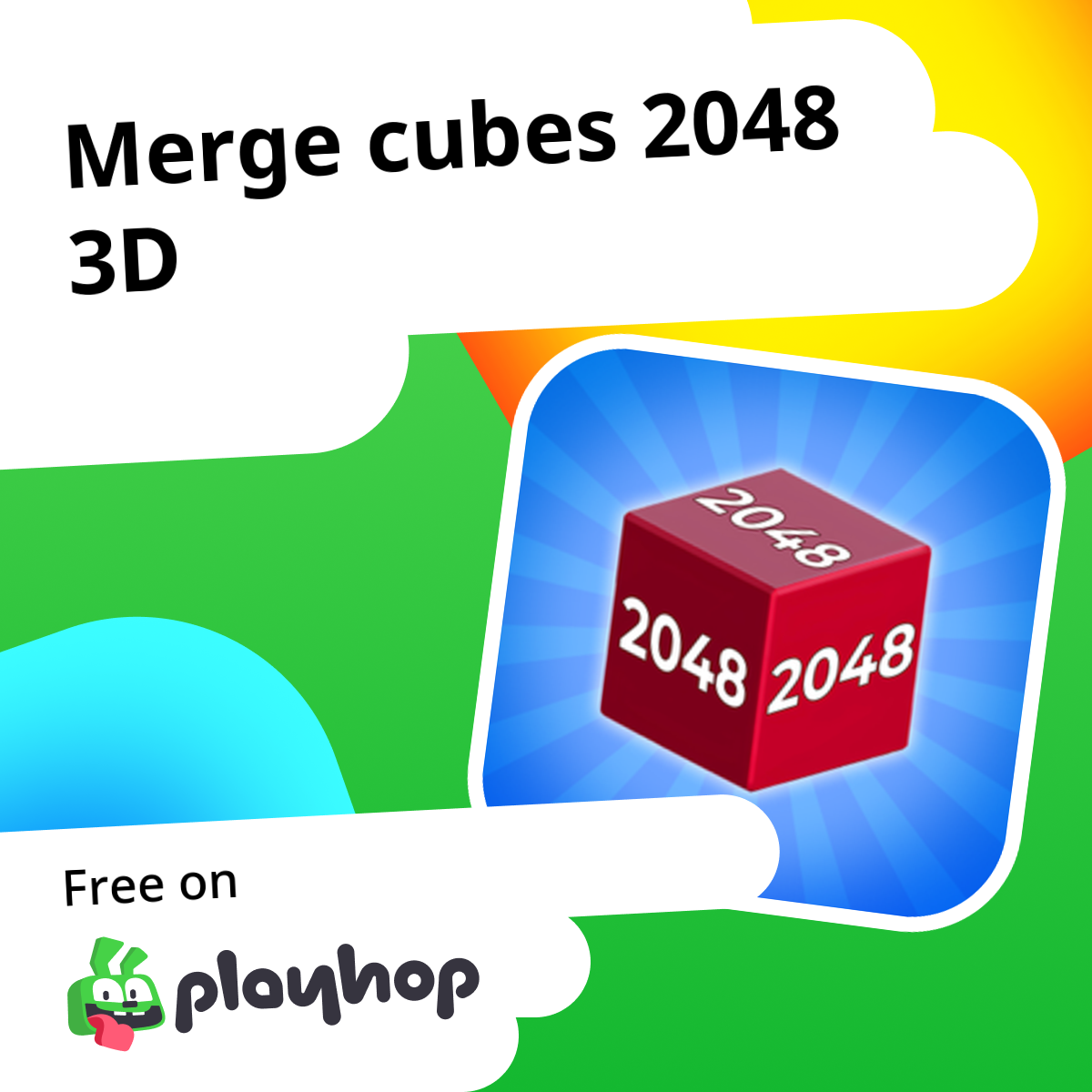 Merge cubes 2048 3D: Play Online For Free On Playhop