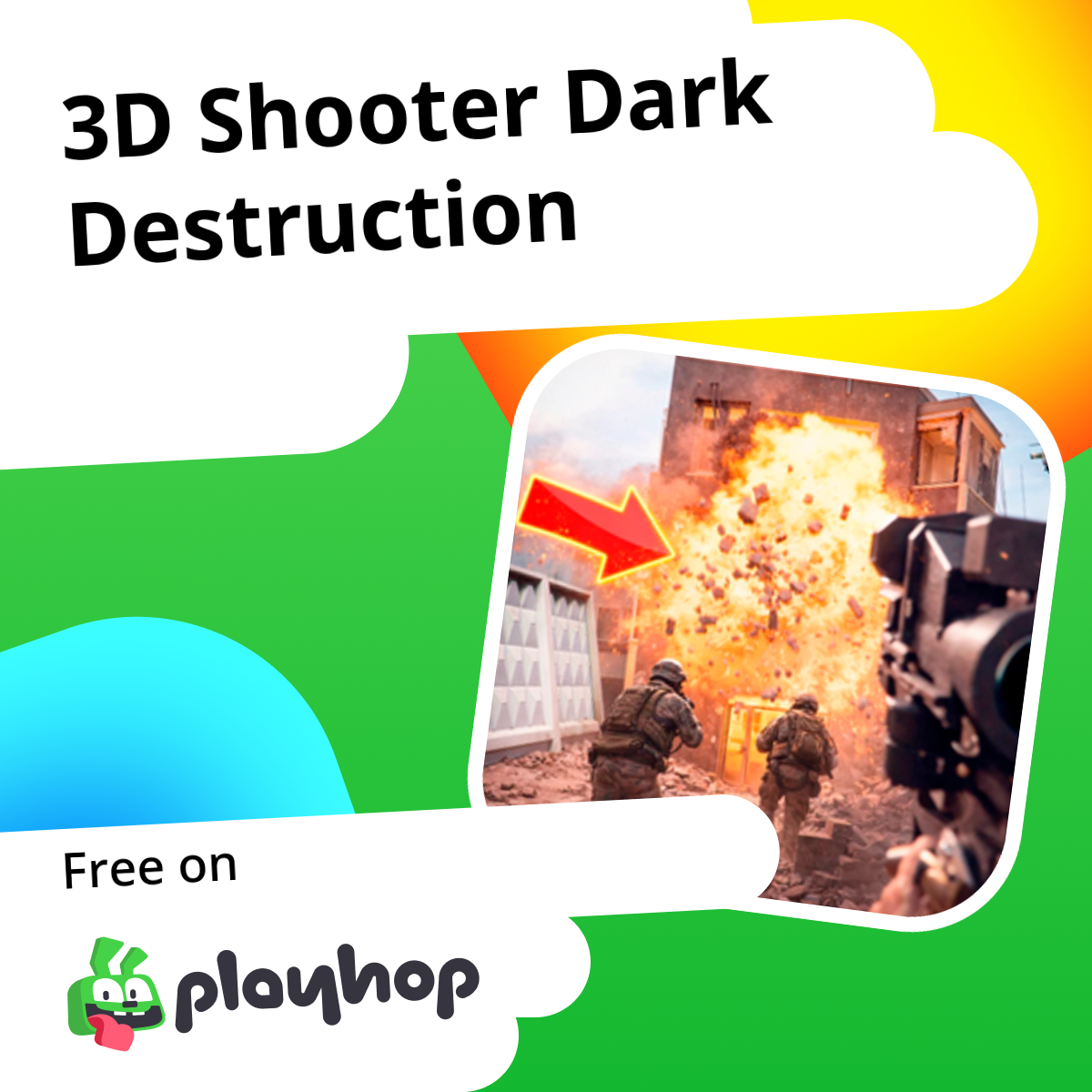 3D Shooter Dark Destruction: Play Online For Free On Playhop