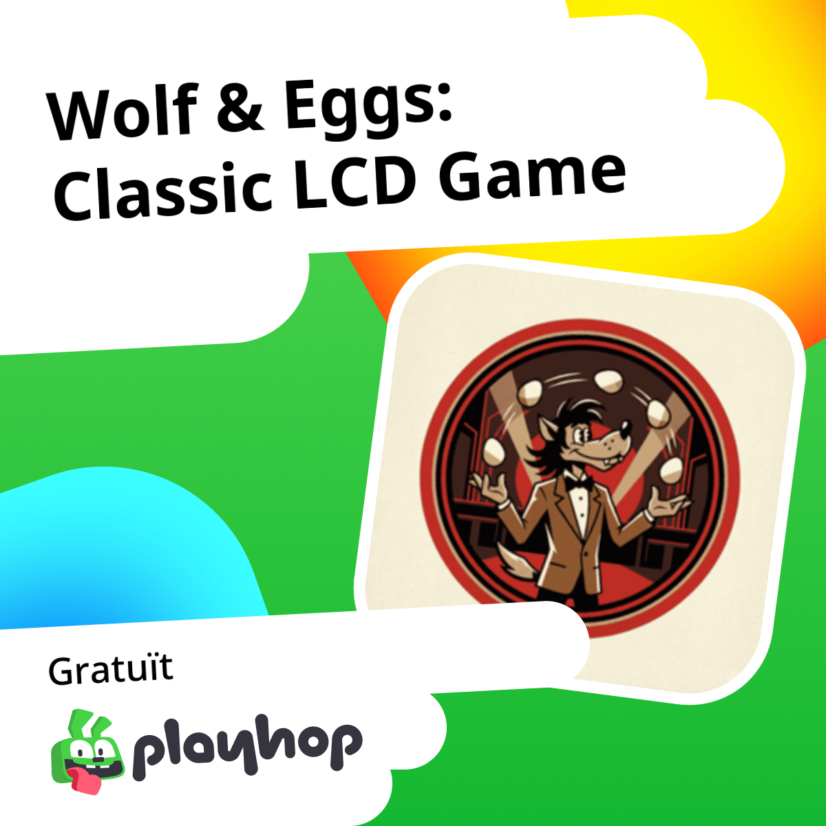 Wolf & Eggs: Classic LCD Game: Juga en línia de franc a Playhop