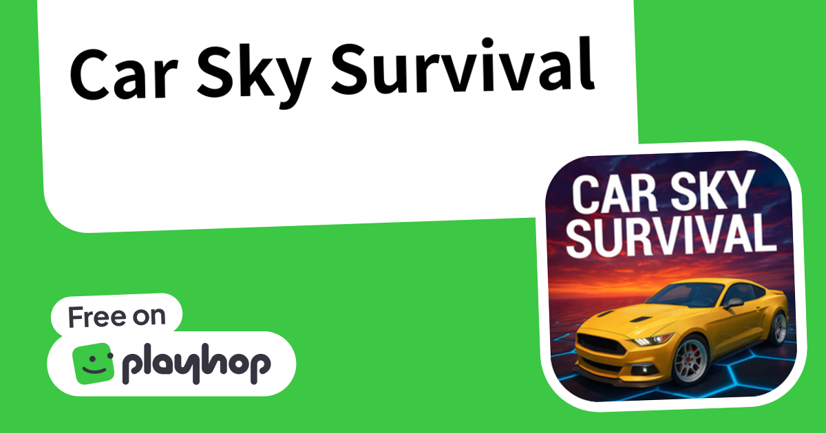 Play Car Sky Survival - Free Online Game
