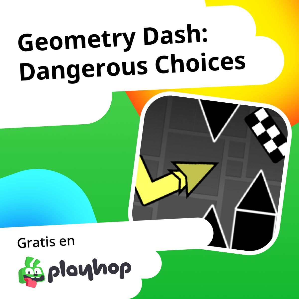Geometry Dash: Dangerous Choices: Juega en línea gratis en Playhop