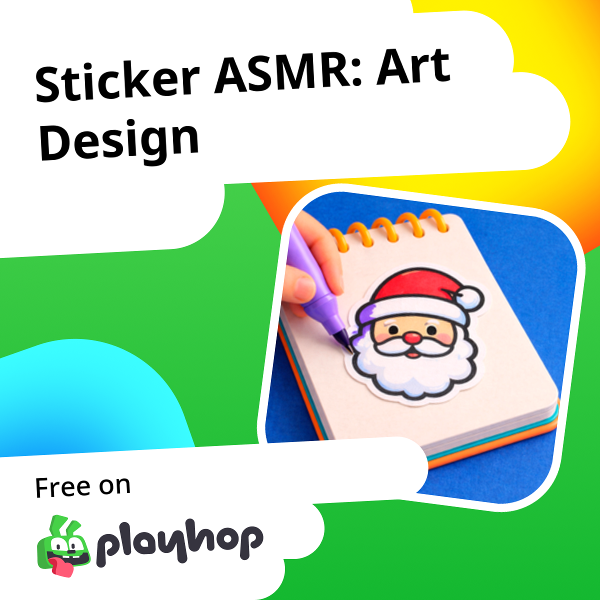 Sticker ASMR: Art Design (by MirraGames): Play Online For Free On Playhop
