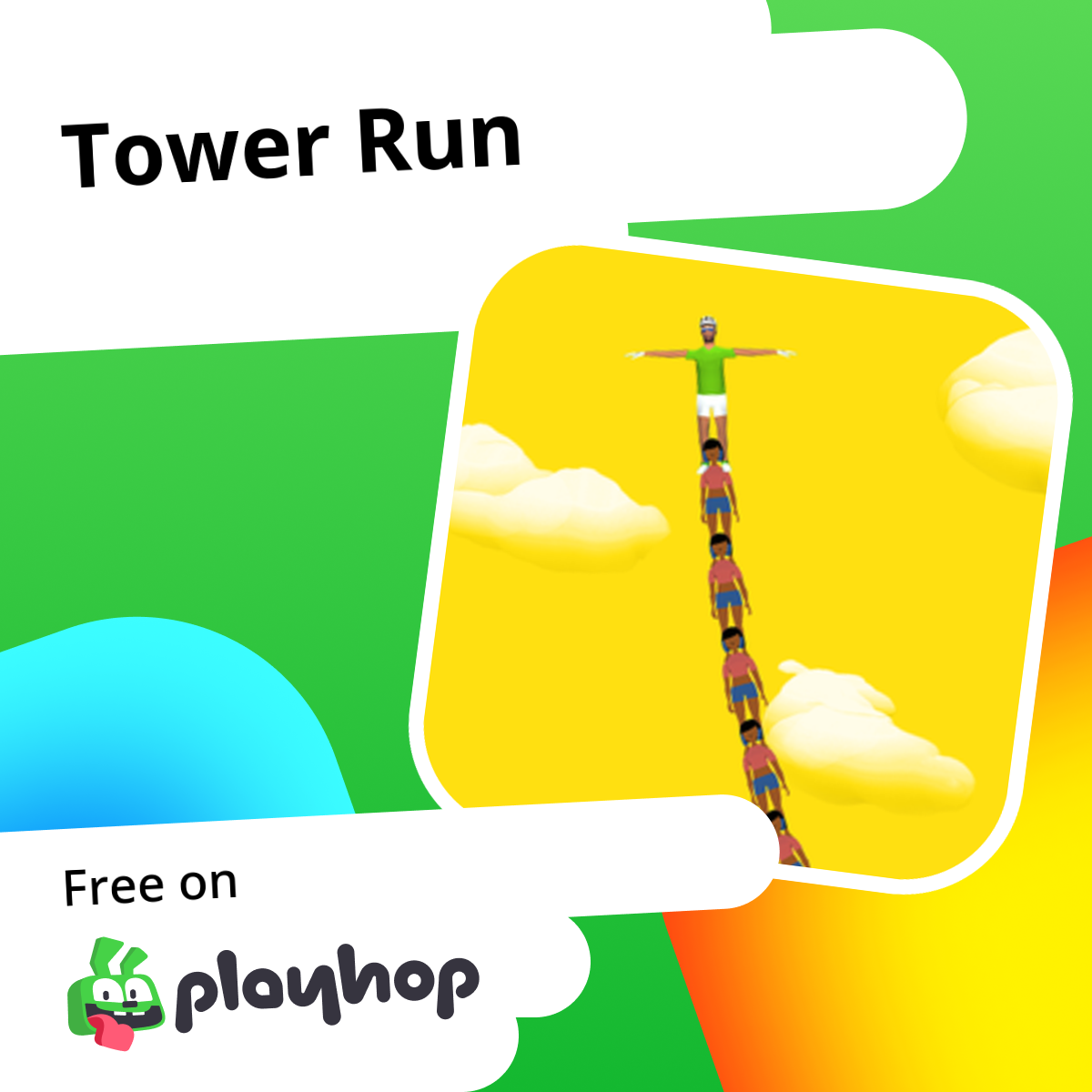 Tower Run: به صورت رایگان آنلاین در Playhop بازی کنید