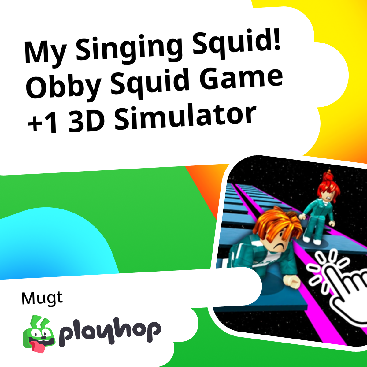 Play My Singing Squid! Obby Squid Game +1 3D Simulator - Recommended Game