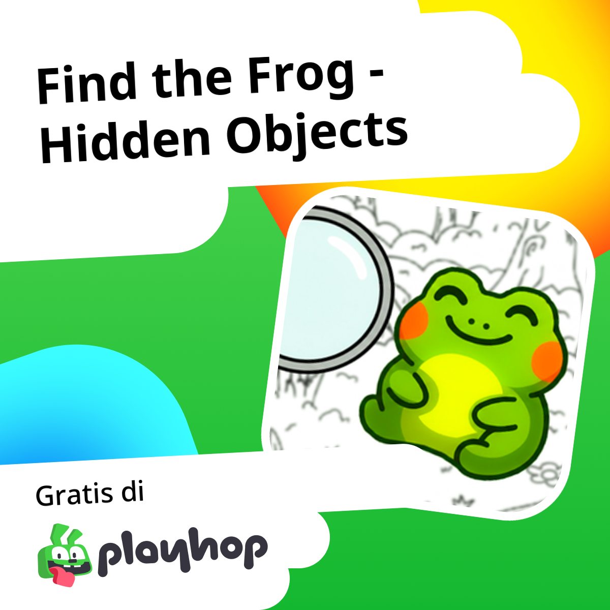 Find the Frog - Hidden Objects: Main Gratis Online di Playhop