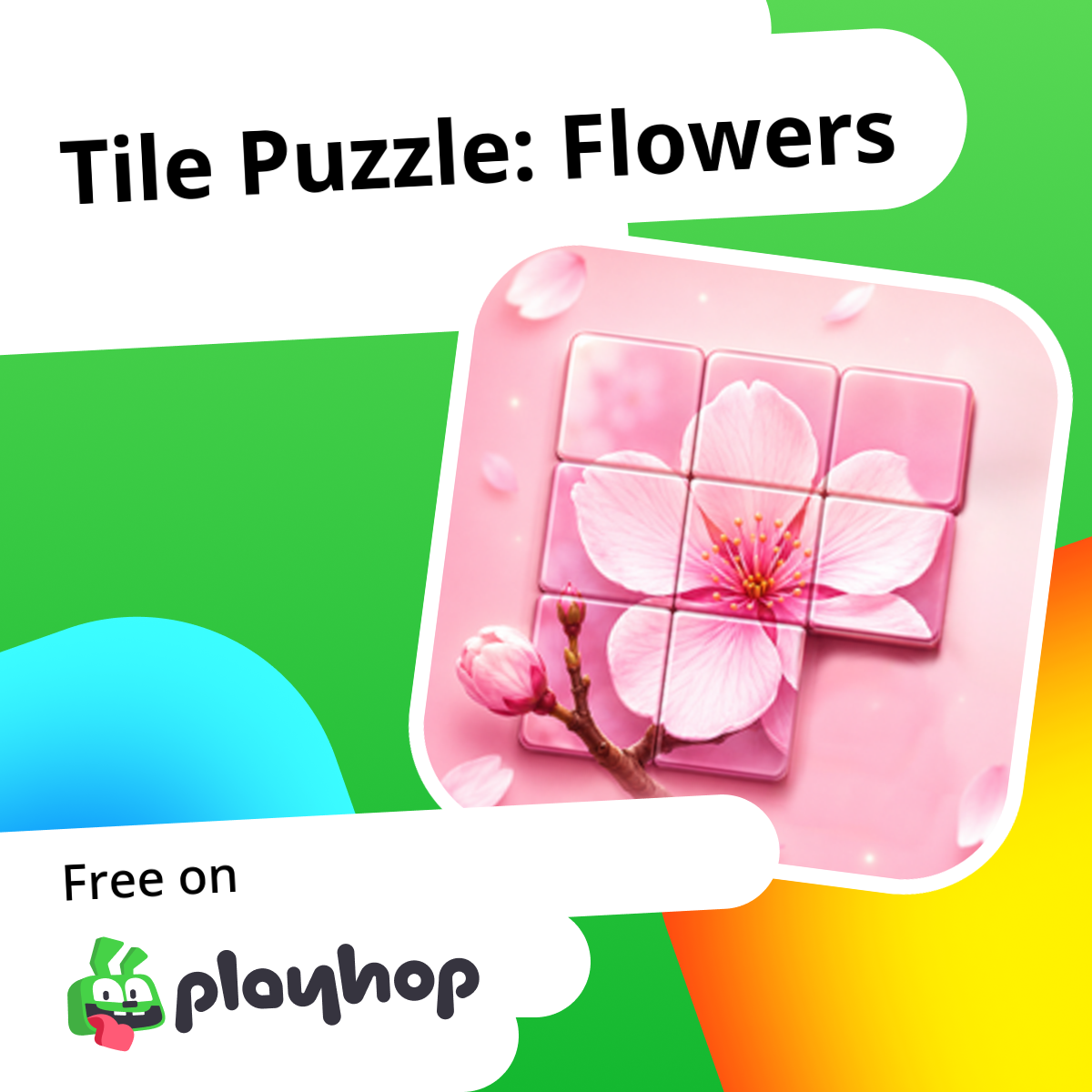 Tile Puzzle: Flowers: Play Online For Free On Playhop
