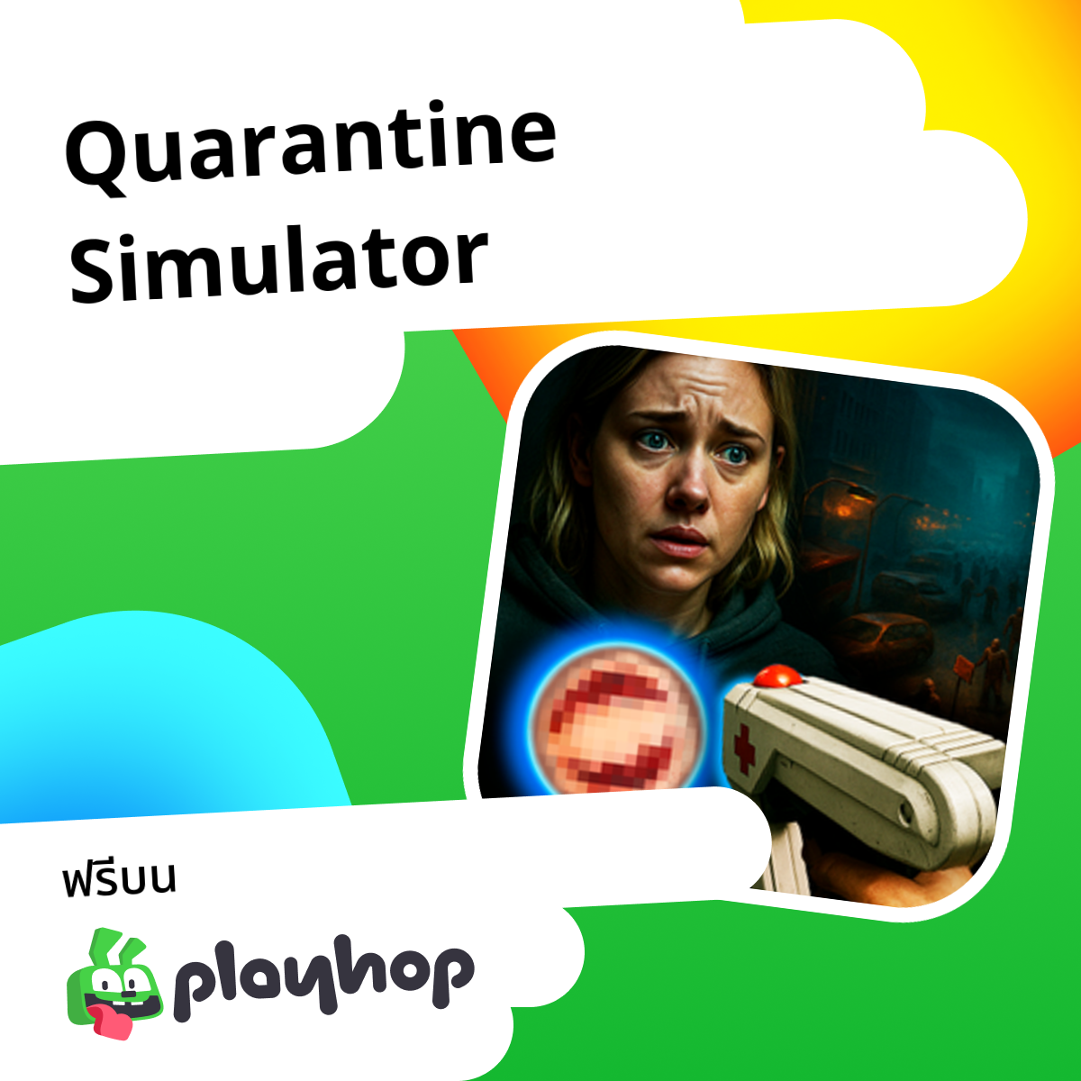 Quarantine Simulator: เล่นออนไลน์ฟรีบน Playhop