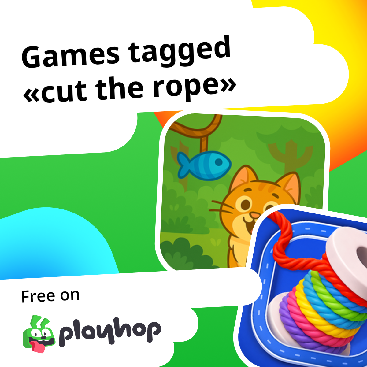 Cut the rope Games Online: Play For Free On Playhop