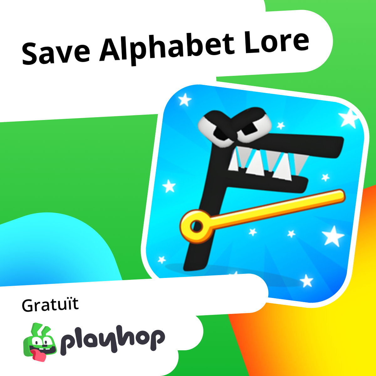 Save Alphabet Lore: Juga en línia de franc a Playhop