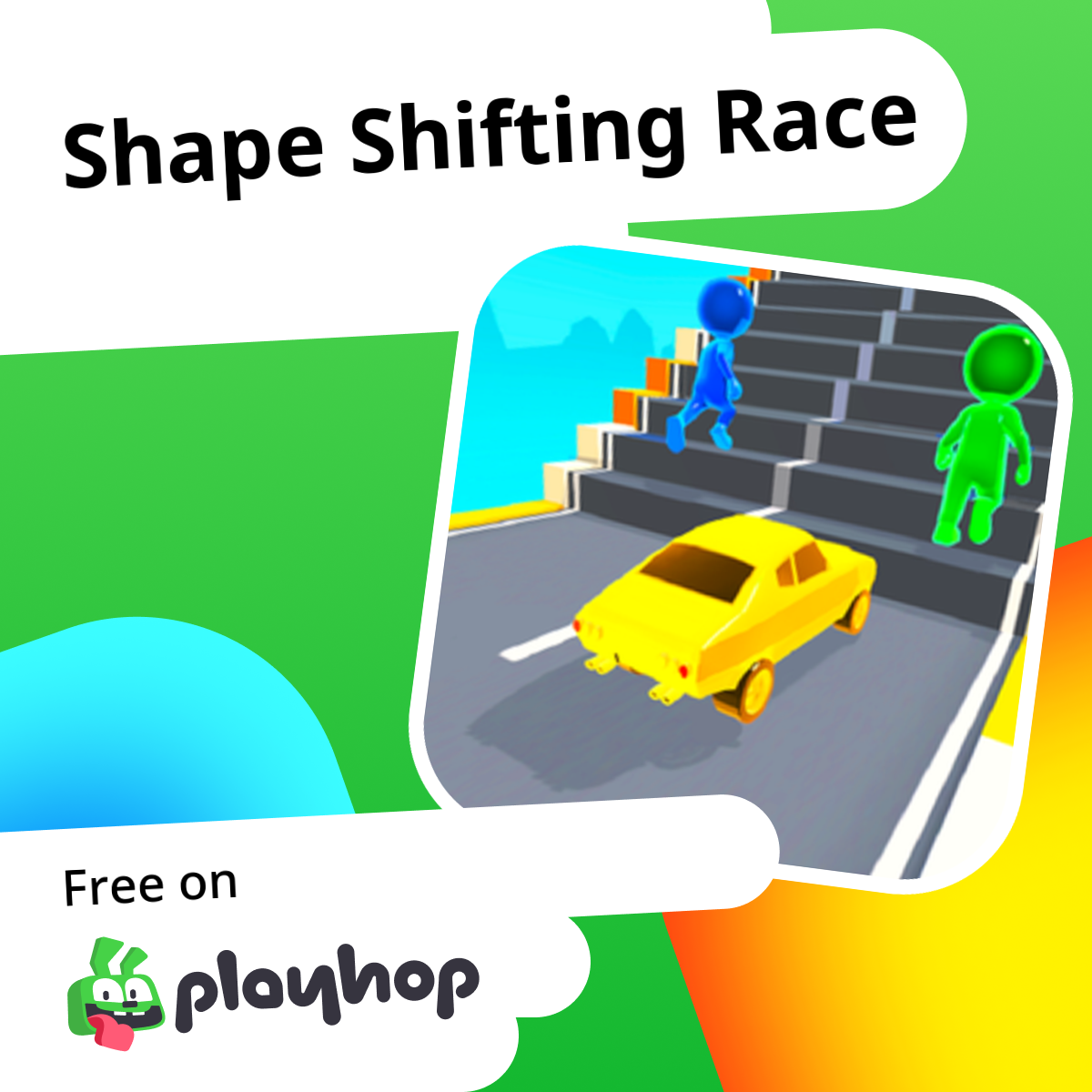 Shape Shifting Race: به صورت رایگان آنلاین در Playhop بازی کنید