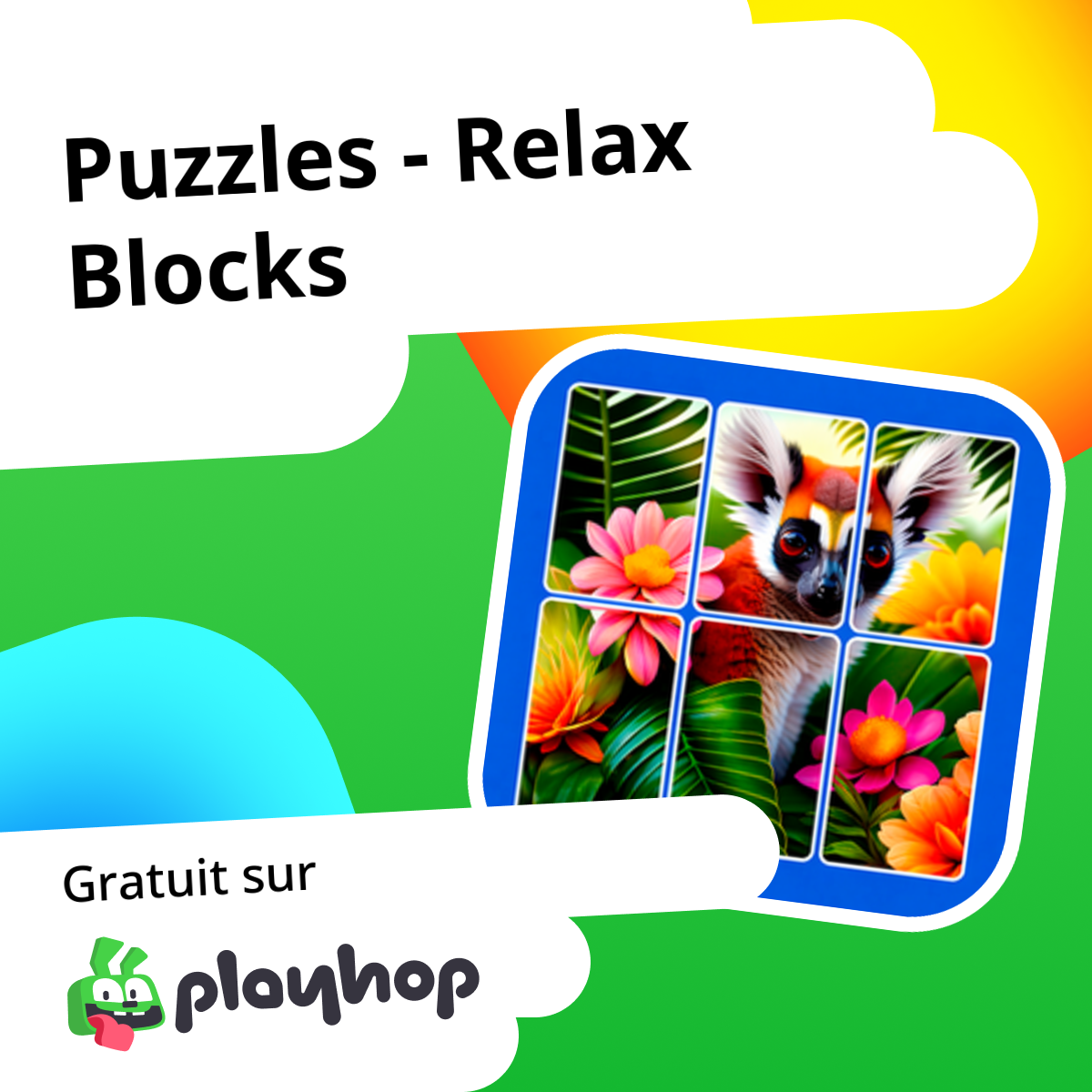 Puzzles - Relax Blocks: Jouez en ligne gratuitement sur Playhop