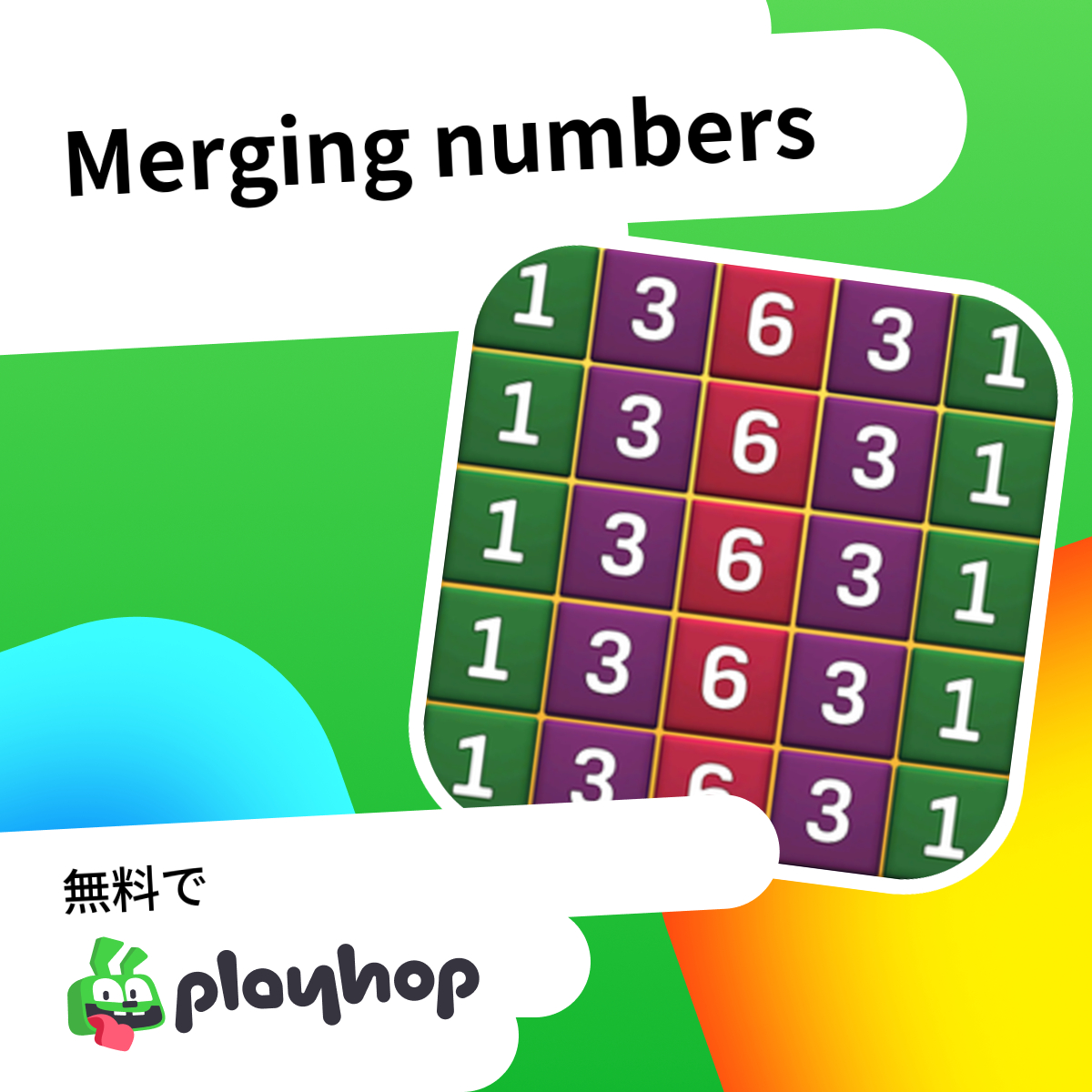 Merging numbers: Playhopで無料オンラインプレイ
