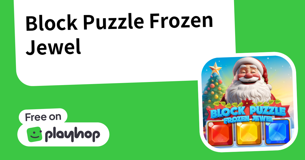 Play Block Puzzle Frozen Jewel - Free Online Game