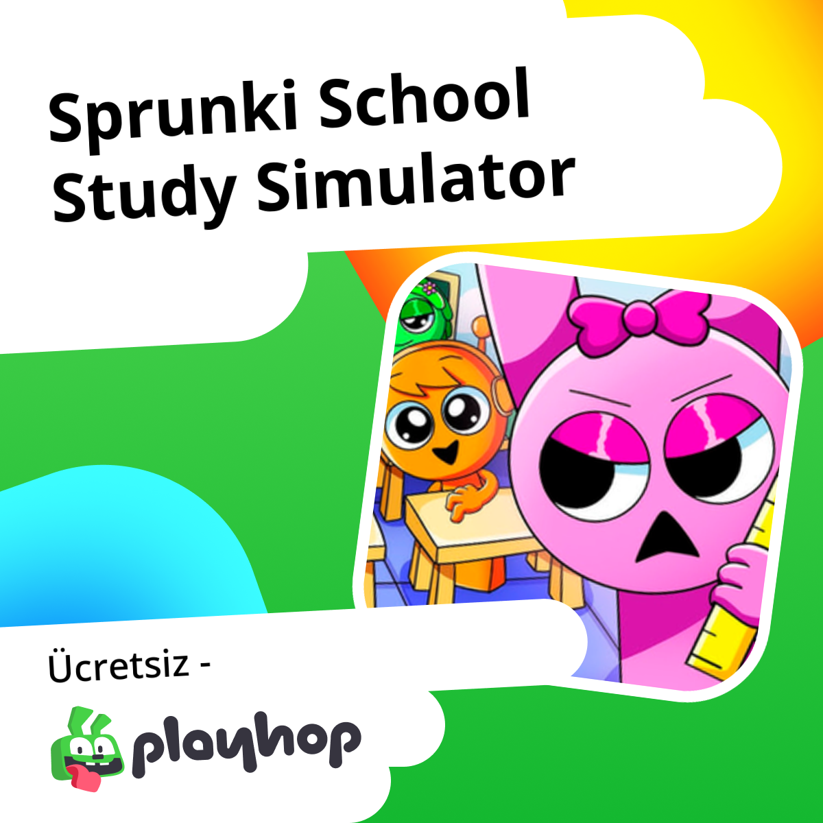 Sprunki School Study Simulator Playhop'da Ücretsiz Çevrimiçi Oynayın