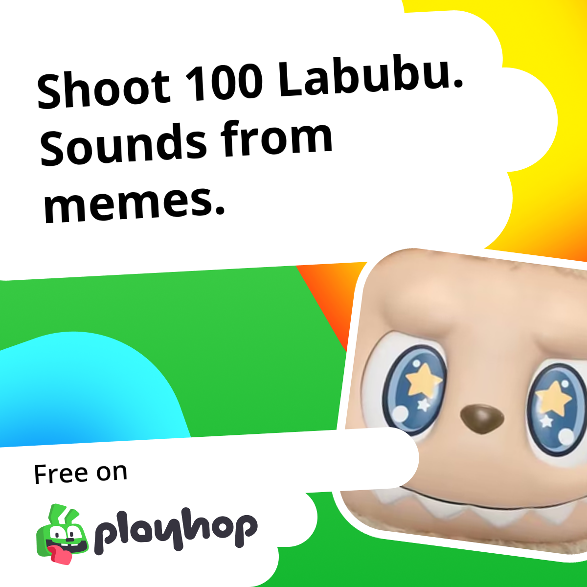 Shoot 100 Labubu. Sounds from memes.: Play Online For Free On Playhop