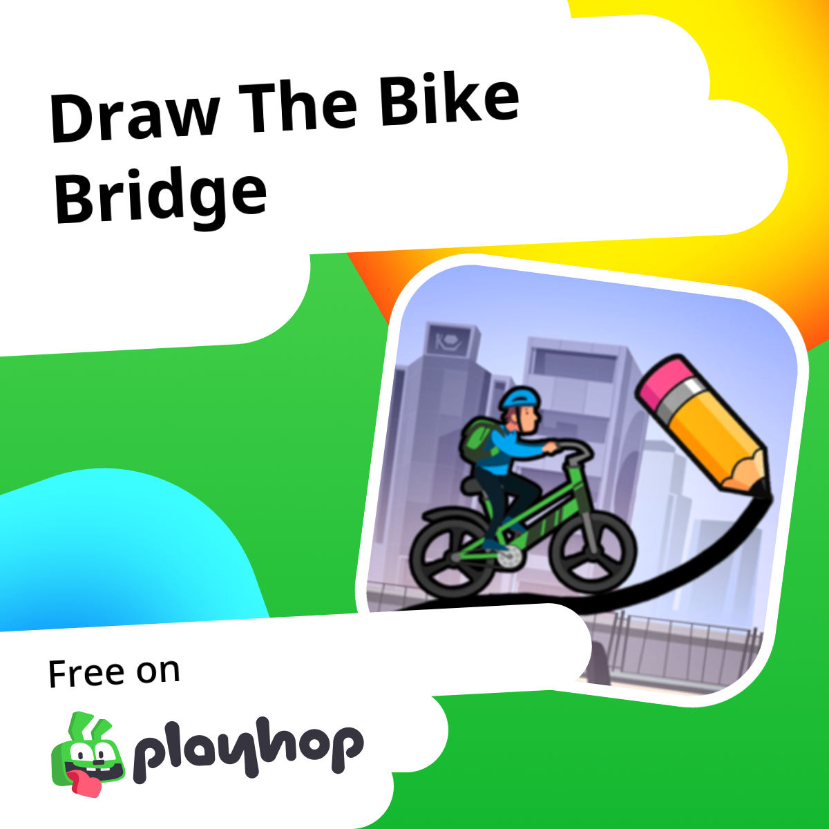 Draw The Bike Bridge: Play Online For Free On Playhop