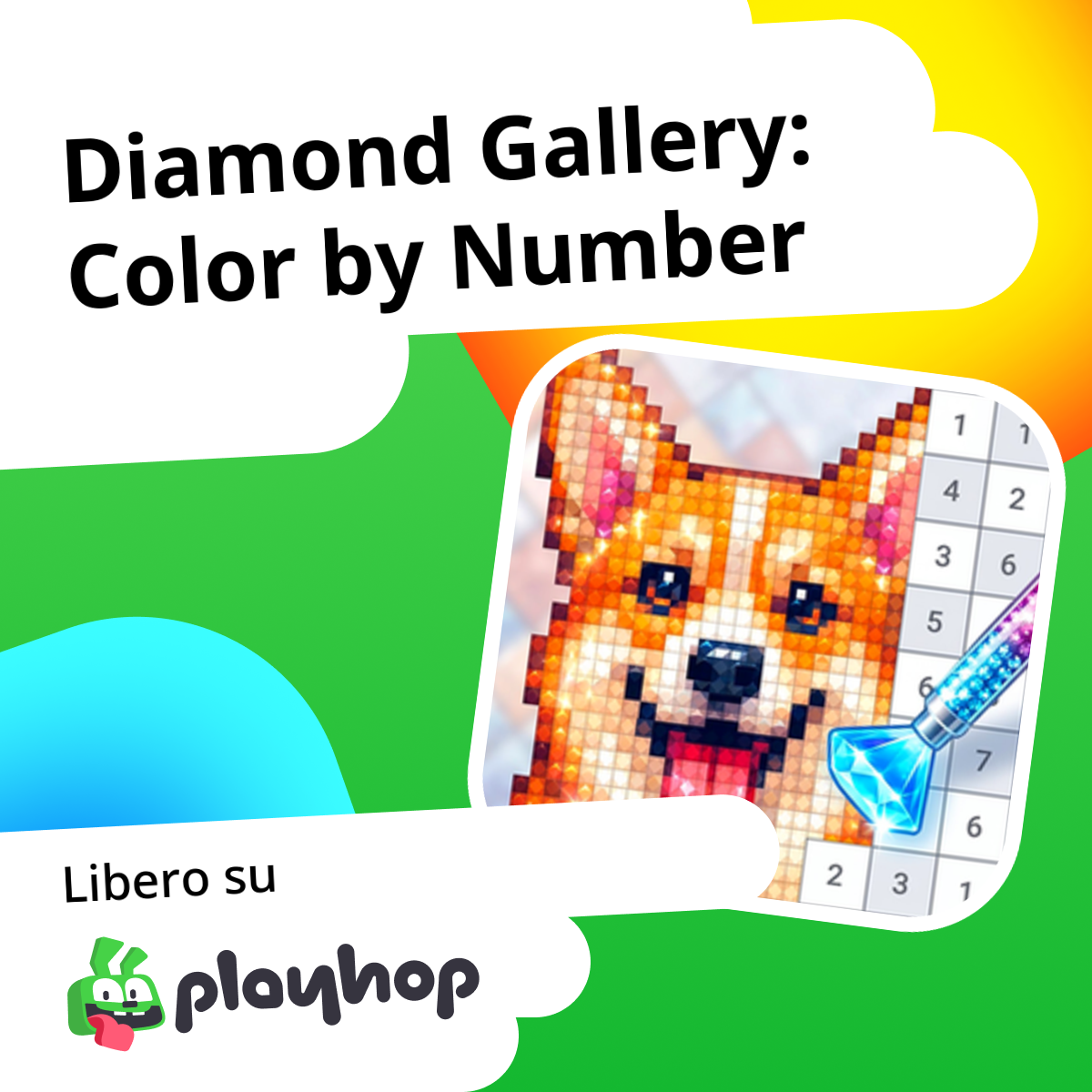 Diamond Gallery: Color by Number: Gioca Gratis Online su Playhop