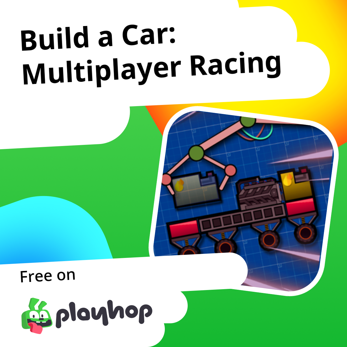 Build a Car: Multiplayer Racing: Play Online For Free On Playhop