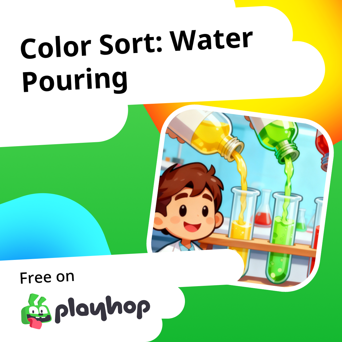 Color Sort: Water Pouring: العب أونلاين مجانًا على Playhop