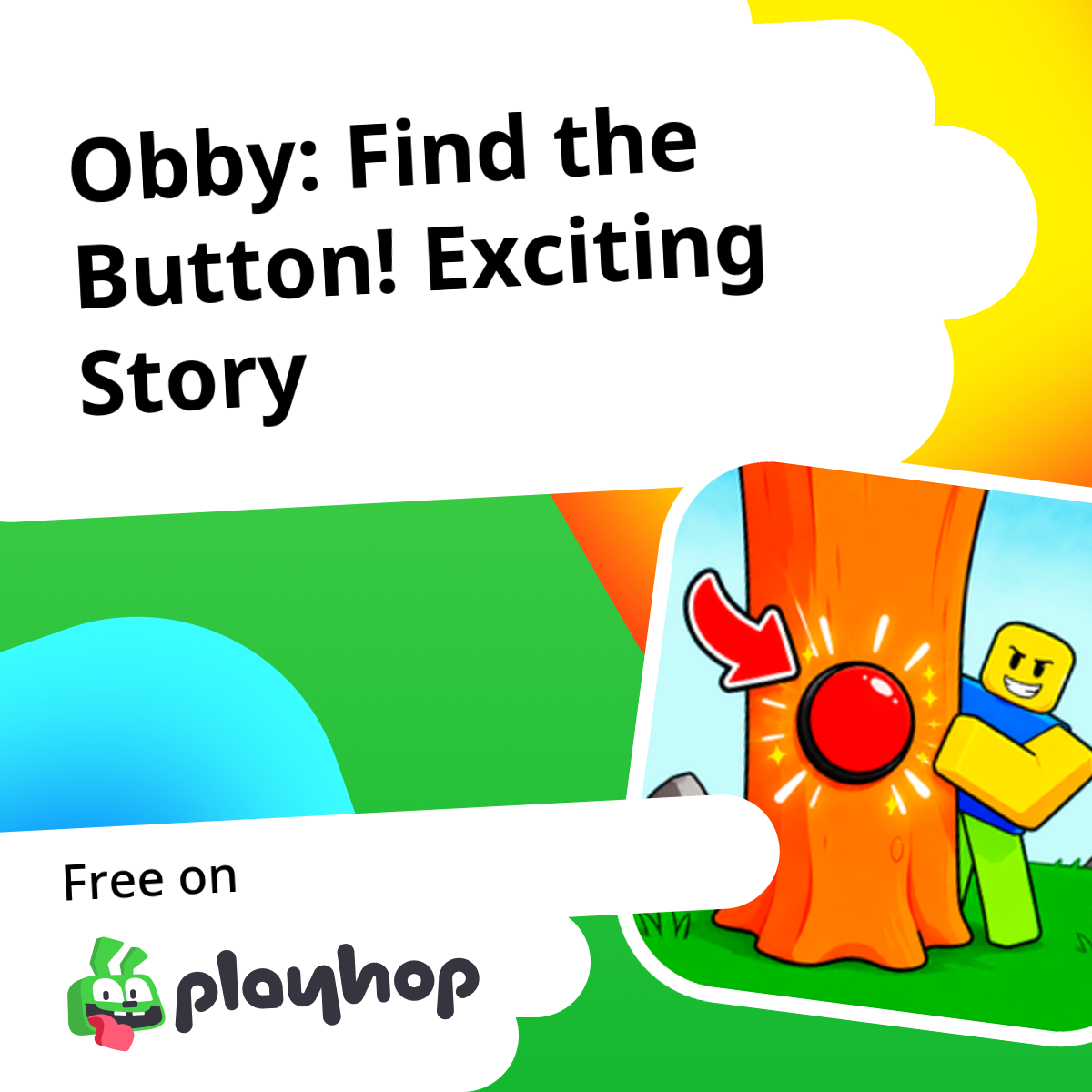 Obby: Find the Button! Exciting Story: Play Online For Free On Playhop