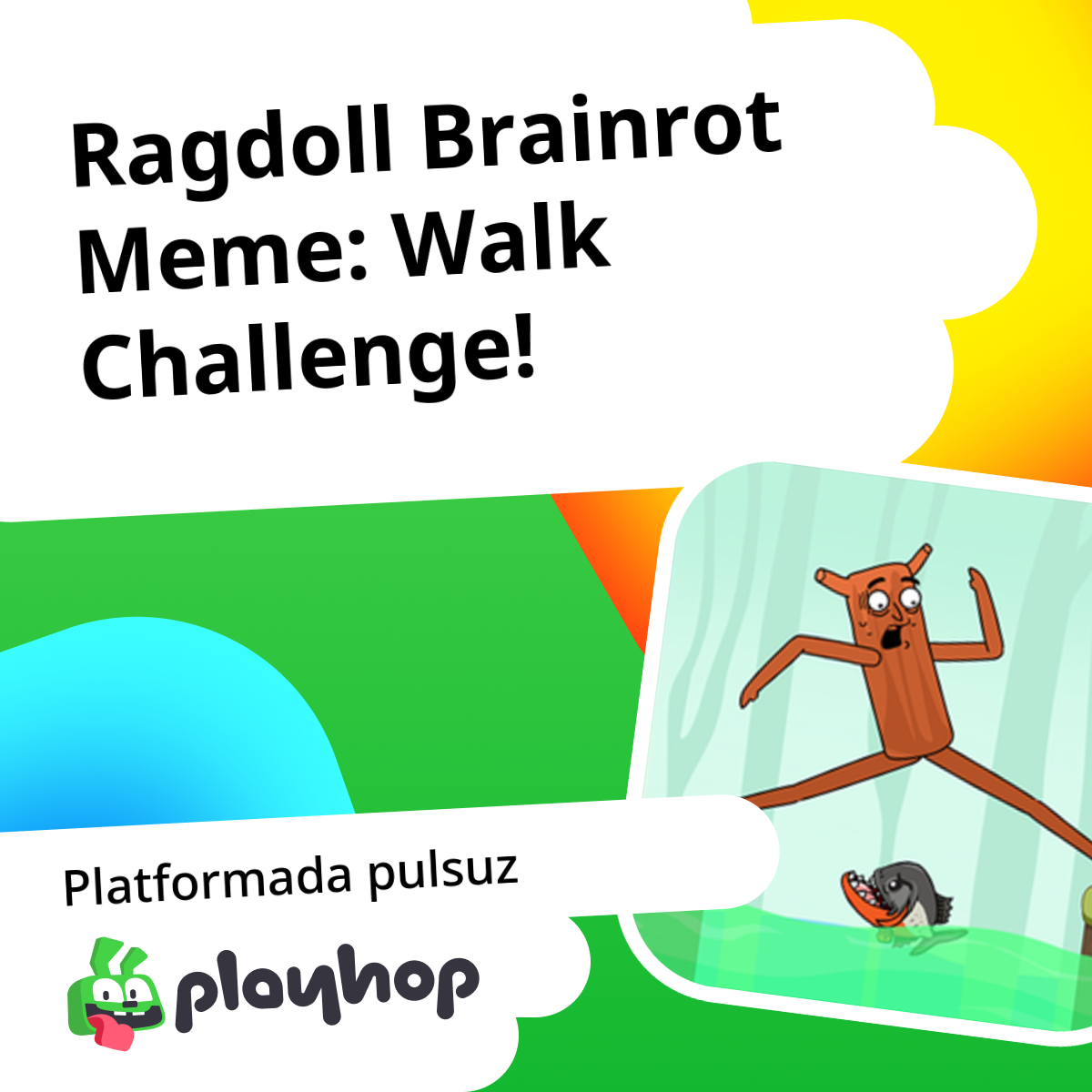 Ragdoll Brainrot Meme: Walk Challenge! (Popik): Playhop xidmətində ...