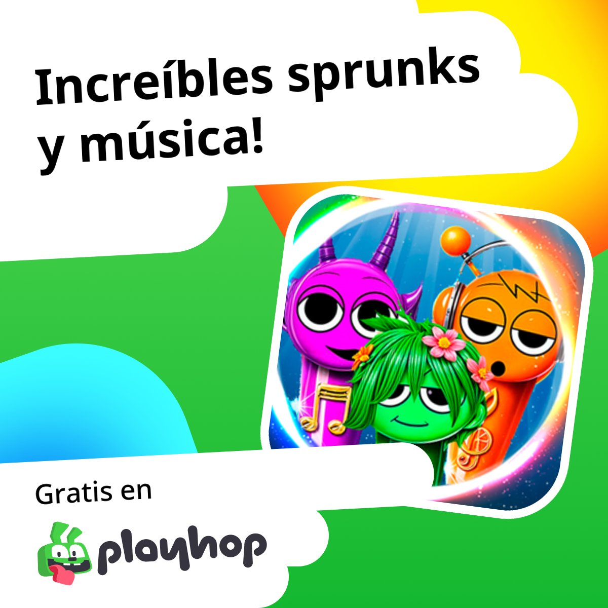 Increíbles sprunks y música!: Juega en línea gratis en Playhop