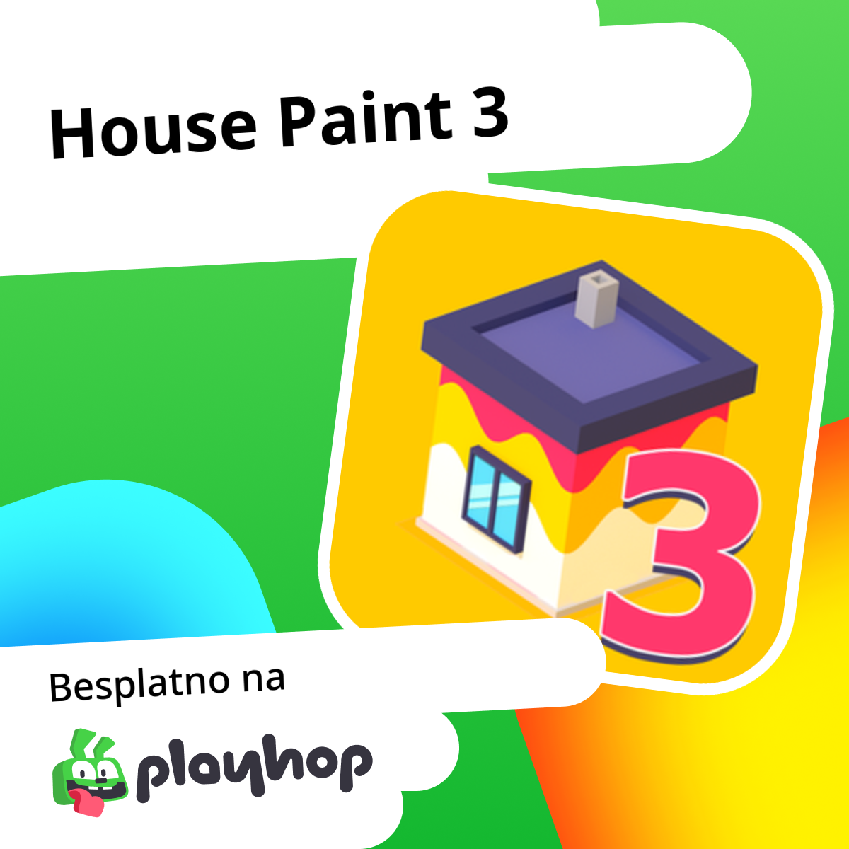 House Paint 3: Igrajte besplatno na mreži na Playhop